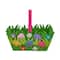12.25" Easter Egg, Grass & Flower Felt Basket by Creatology™